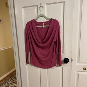 by Anthropologie cowl neck top